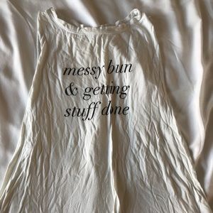 Emi Jay Messy Bun Tank